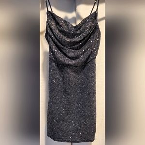 Black Cocktail mini dress size L